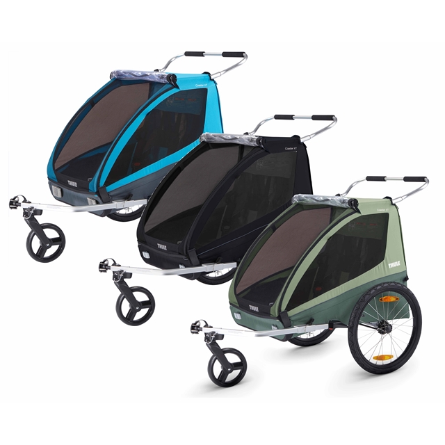 Thule Charrette Coaster XT 2 places maillard vert