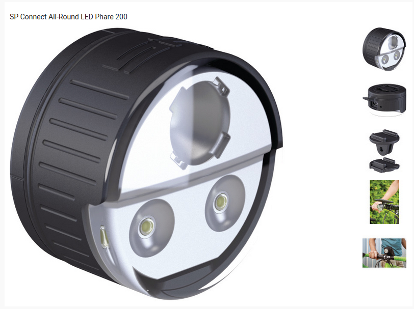 SP Connect Eclairage avant All Round LED light 200
