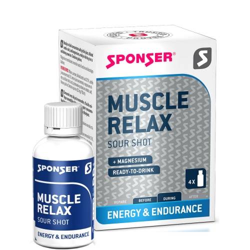 Sponser Muscle Relax + magnesium 4x30ml